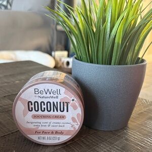 Be Well by NatureWell Coconut Soothing Cream - New and sealed!